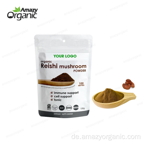 Bio -Reishi -Pilzscheibe / Ganzes